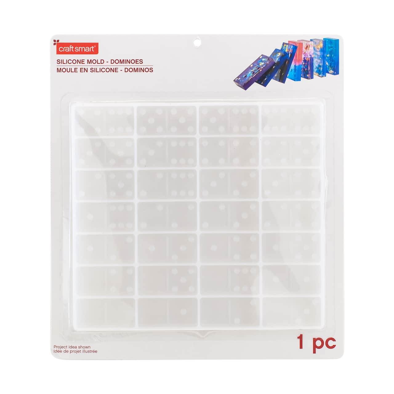 6 Pack: Dominoes Silicone Mold by Craft Smart®